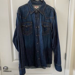 True religion button down